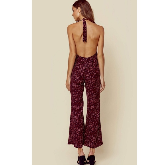 ❣️NWT❣Flair The Label Shirley Heart Jumpsuit - Picture 4 of 5